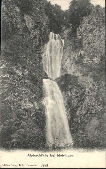 Meiringen BE Meiringen Alpbachfälle