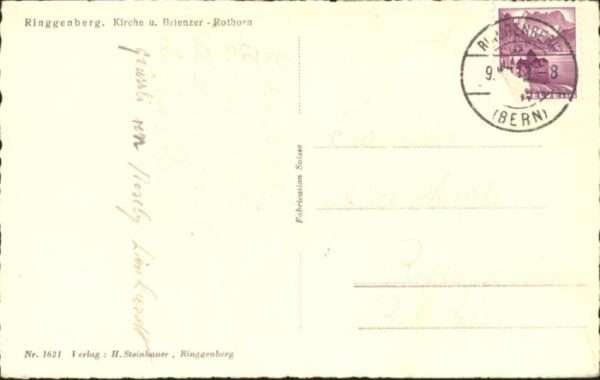 Ringgenberg Kirche Brienzer Rothorn – Bild 2
