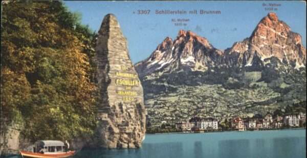 Brunnen SZ Schillerstein Schiff