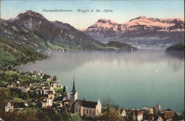 Weggis Vierwaldstaettersee Weggis Kirche