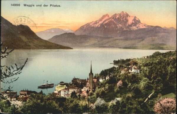 Weggis Vierwaldstaettersee Weggis Kirche