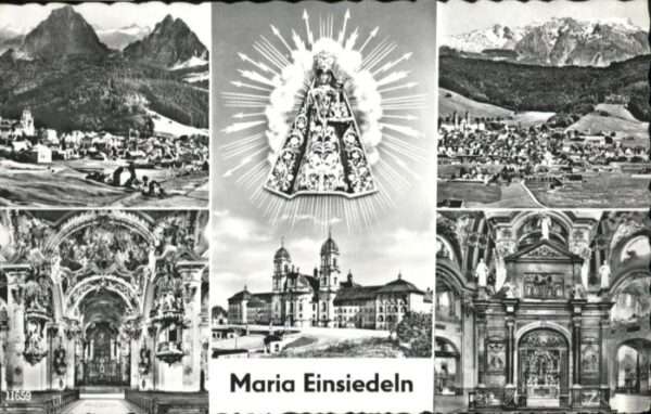 Zuerich Stempelabschlag] Maria Einsiedeln
