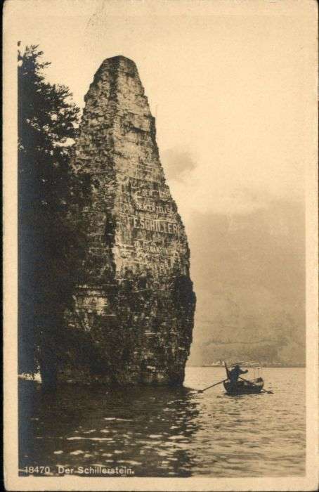 Brunnen SZ Schillerstein Boot