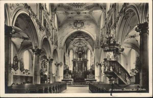 Mariastein SO Mariastein Inneres Kirche