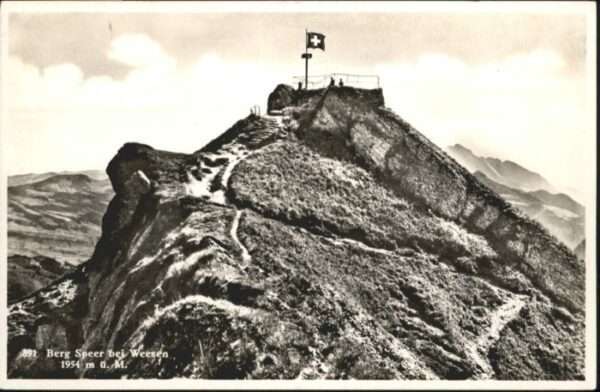 Weesen Walensee SG Weesen Berg Speer