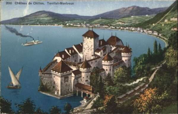Chateau Chillon Montreux Schiff