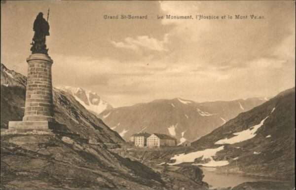 Grand Saint Bernard Monument Hospiz