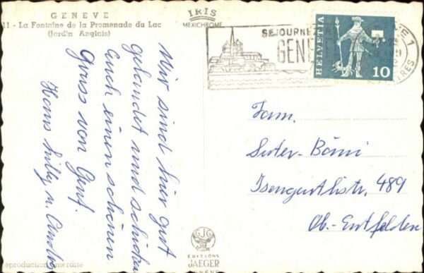 Genf GE Genf Brunnen – Bild 2