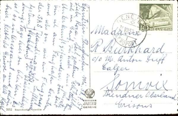 Genf GE Genf Monument Hotel Post St Pierre Thea – Bild 2