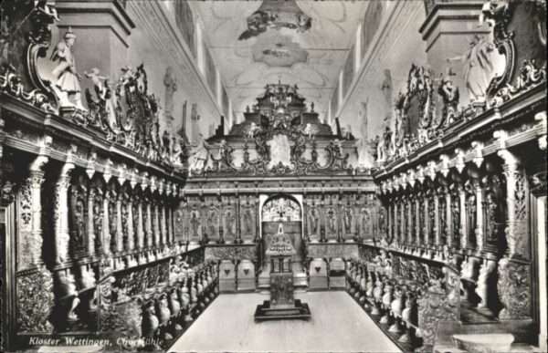 Wettingen Kloster Chorstühle