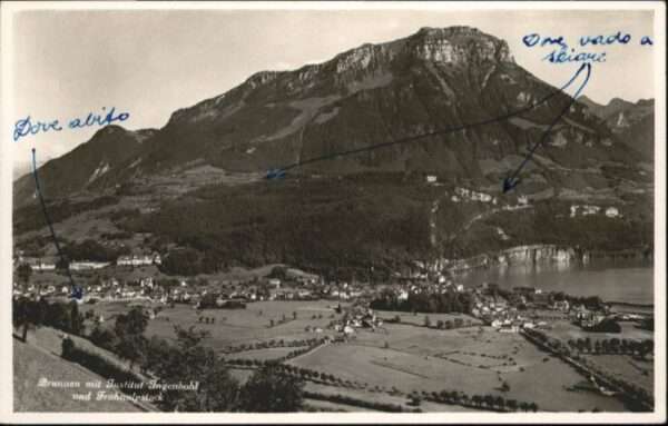 Brunnen SZ Institut Ingenbohl Frohnalpstock