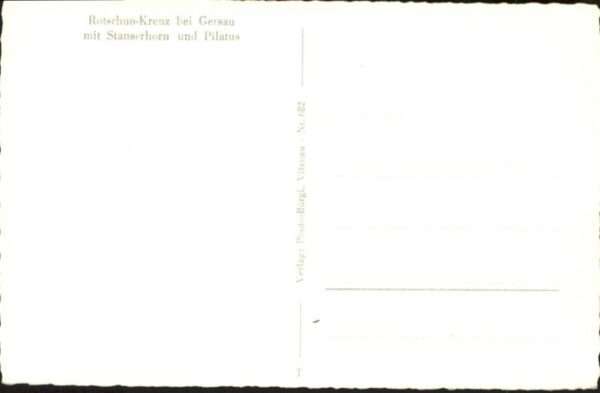 Gersau Vierwaldstaettersee Gersau Rotschuo Kreuz – Bild 2