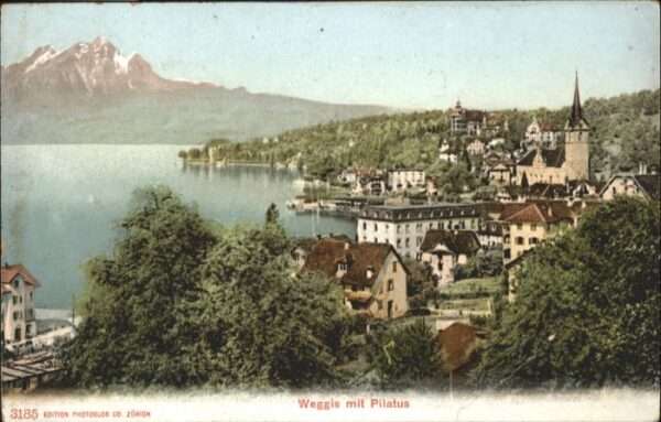 Weggis Vierwaldstaettersee Weggis Pilatus Kirche