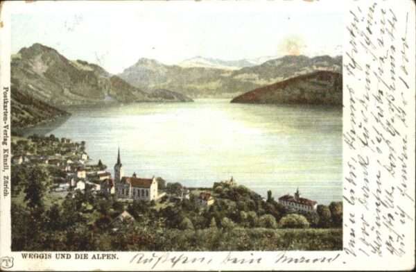 Weggis Vierwaldstaettersee Weggis Kirche
