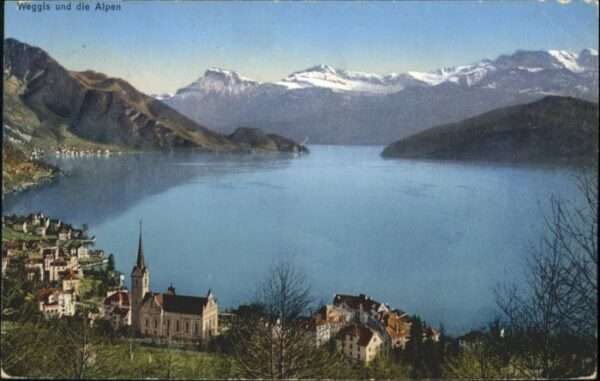 Weggis Vierwaldstaettersee Weggis Kirche