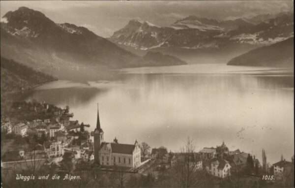 Weggis Vierwaldstaettersee Weggis Kirche