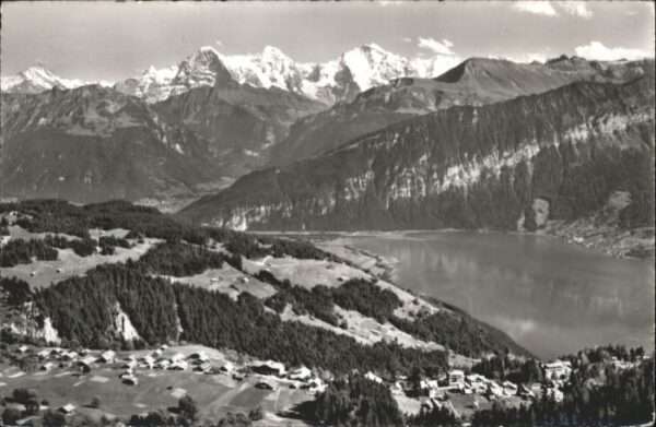 Beatenberg Thunersee Schreckhorn Eiger Mönch Jungf