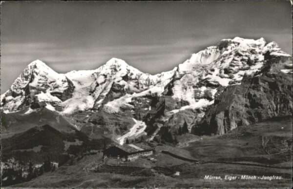 Muerren BE Mürren Eiger Mönch Jungfrau *