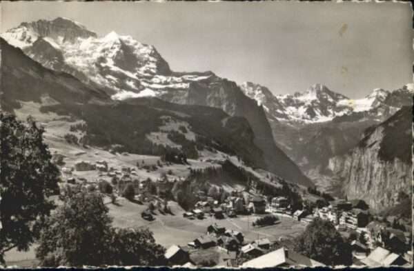Wengen  BE Wengen Jungfrau Breithorn