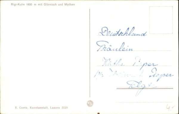Rigi Kulm Glärnisch Mythen – Bild 2