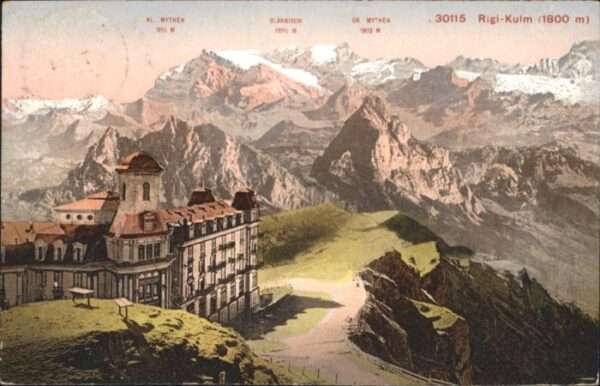 Rigi Kulm Mythen Glrnisch