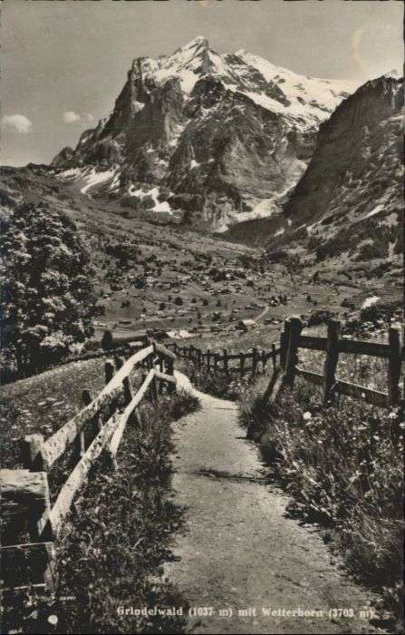 Grindelwald Wetterhorn