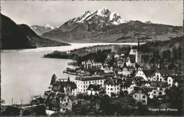 Weggis Vierwaldstaettersee Weggis Pilatus