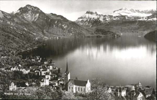 Weggis Vierwaldstaettersee Weggis Kirche