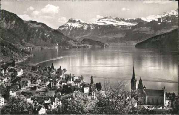 Weggis Vierwaldstaettersee Weggis Kirche