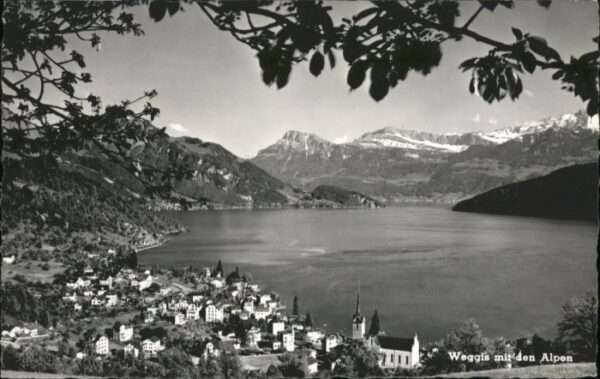 Weggis Vierwaldstaettersee Weggis Kirche