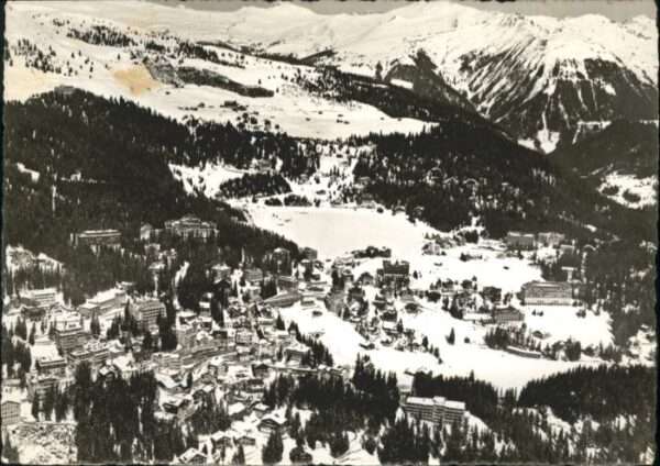 Arosa GR Arosa Fliegeraufnahme