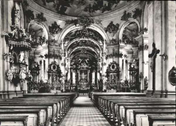 St Gallen SG St_Gallen Kloster Kirche Innenansicht