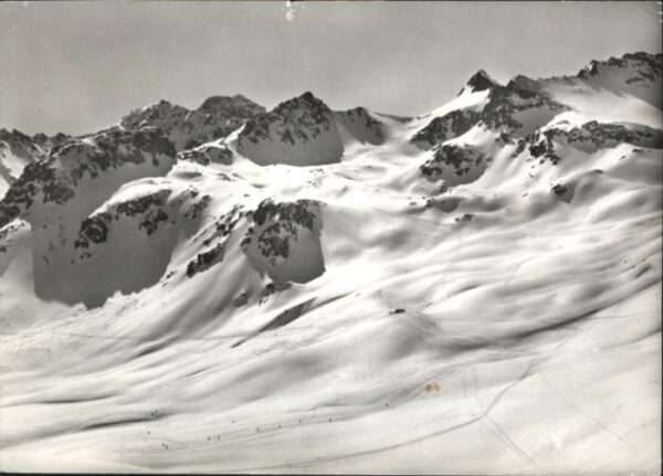 Pontresina [Stempelabschlag] Skigebiet Saluver Mar