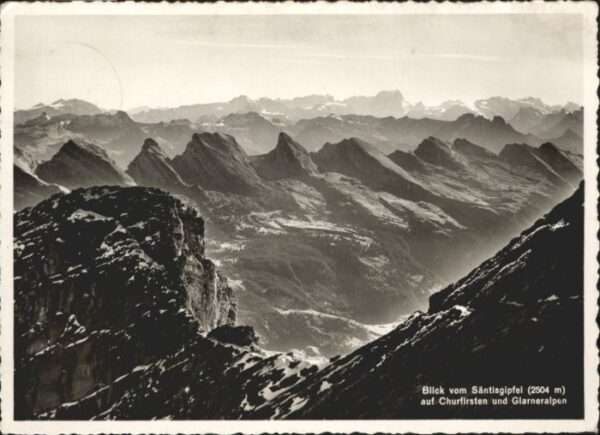 Saentis AR Säntis Churfirsten Glarneralpen