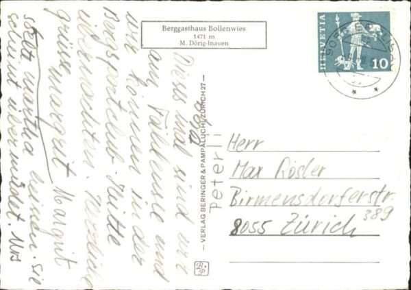 Bruelisau Stempelabschlag] Kreuzberge Saxerlücke – Bild 2