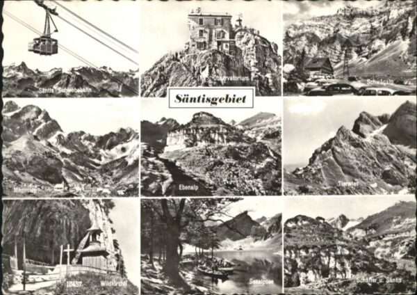 Schwaegalp AR Schwägalp Schwebebahn Observatorium Ebe