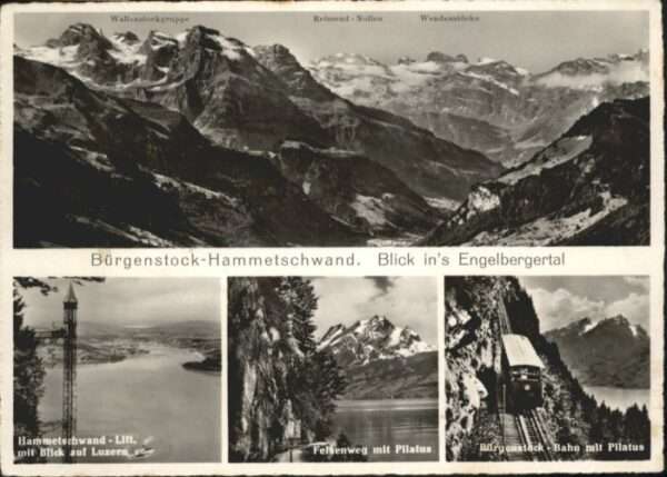 Buergenstock ammetschwand Lift Pilatus Zug