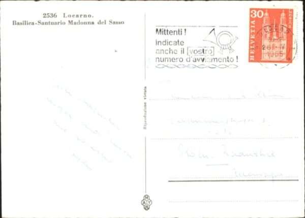 Locarno TI Locarno Basilika Santuario Madonna – Bild 2