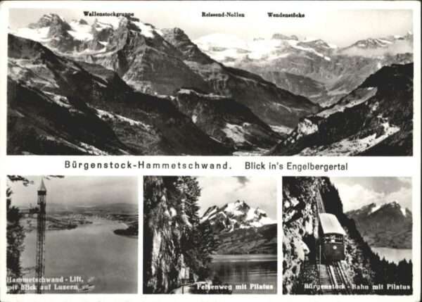 Buergenstock ammetschwand Lift Pilatus Bahn