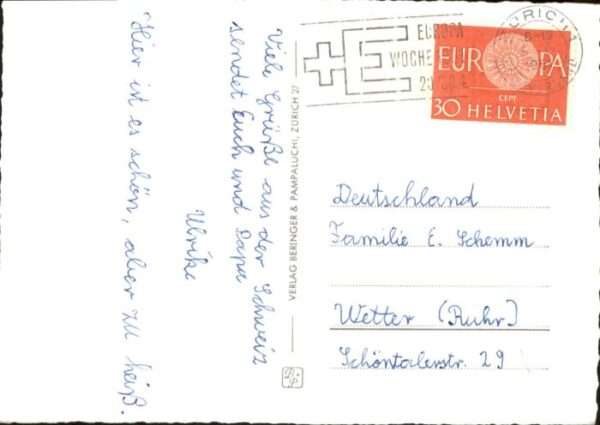 Zuerich irche Schiff Strassenbahn – Bild 2
