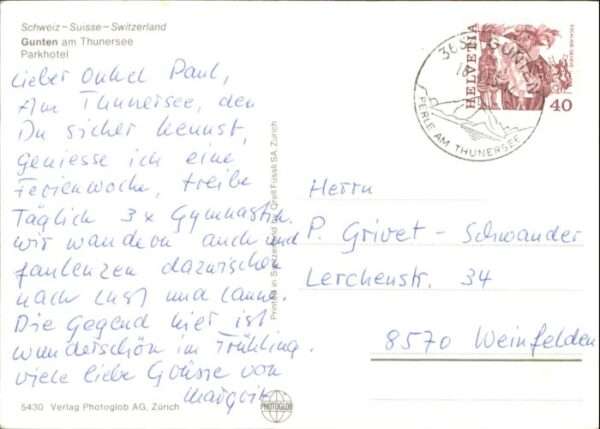 Gunten Park Hotel – Bild 2