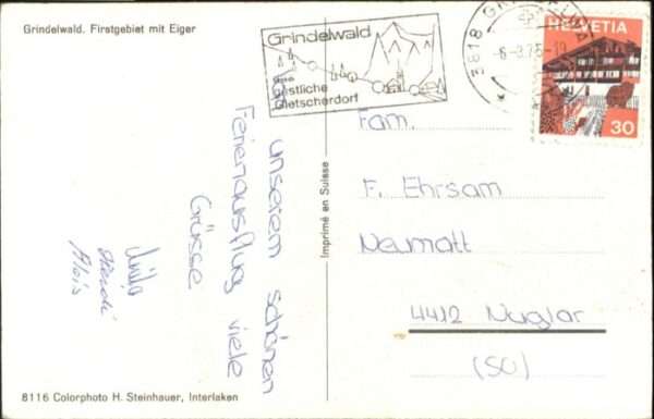 Grindelwald Firstgebiet Eiger – Bild 2