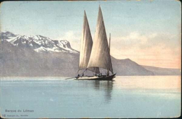 Nyon VD Nyon [Stempelabschlag] Schiff