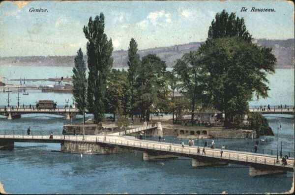 Genf GE Genf Rousseau Brücke