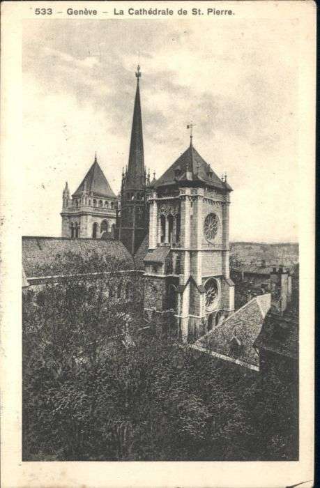 Genf GE Genf La Cathedrale de St Pierre