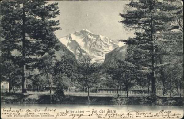 Interlaken BE Interlaken Aare