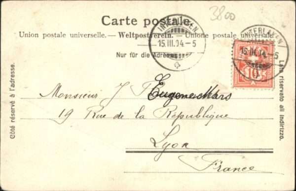 Interlaken BE Interlaken Aare – Bild 2