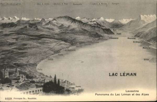 Lausanne VD Lausanne Genfersee