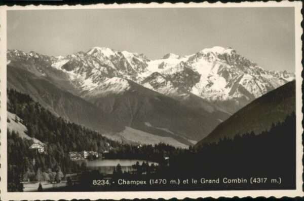 Champex-Lac Champex Grand Combin