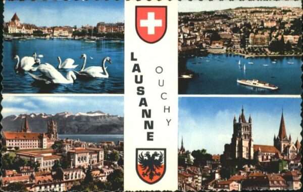 Lausanne VD Lausanne Schwan Schiff